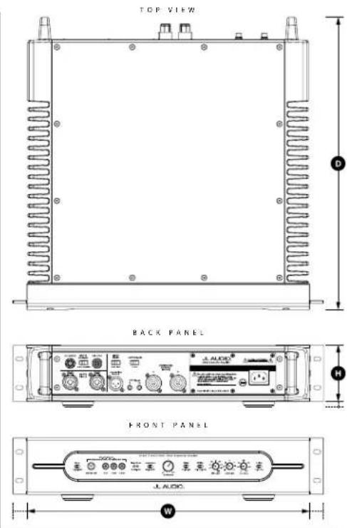 JL Audio Fathom IWSv2-SYS-113 - 12V Trigger Output Capacity: - 1