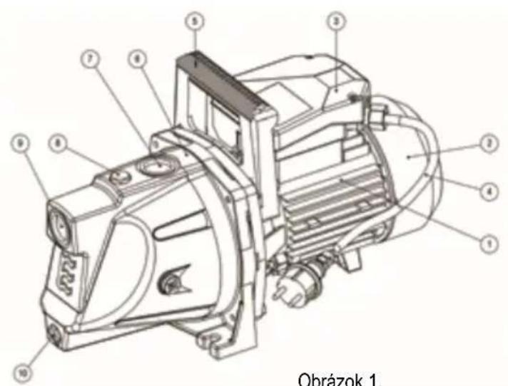 Elpumps JPV 600 INOX - KONŠTRUKCIA, POUŽITIE - 2