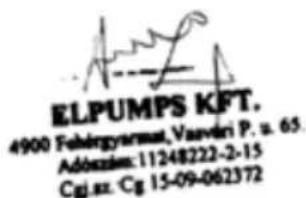 Elpumps JPV 600 INOX - NÁVOD K POUŽITÍ - 1