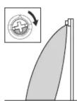 OPTEX OAM-TE - a. Ajustage d'AIR b. Ajustage de radar - 6