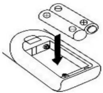 Soundmaster MCD5600 - BATTERY INSTALLATION OF REMOTE CONTROL - 1