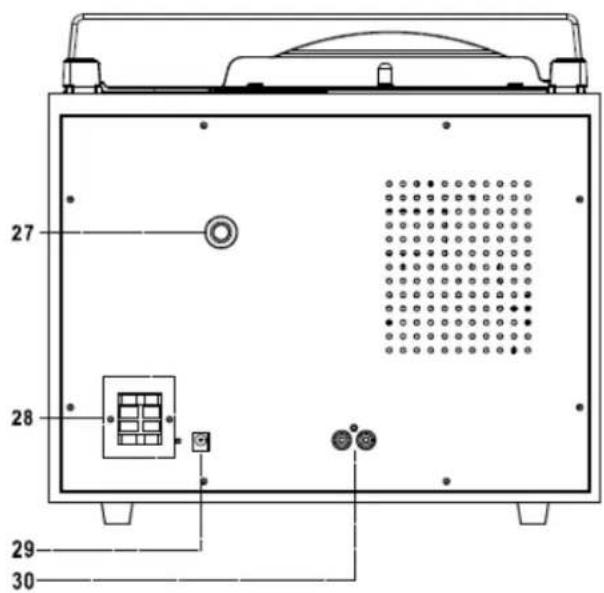 Soundmaster MCD5600 - POHLED ZEZADU A NAPÁJECÍ ADAPTÉR - 2