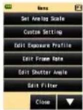 SEKONIC RT-GX - Menu Function (Fonction menu) - 1