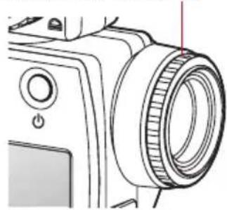 SEKONIC RT-GX - 4) Compensation de l'échelle dioptrique - 1