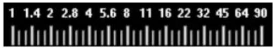 1 1.4 2 2.8 4 5.6 8 11 16 22 32 45 64 90