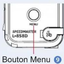 MENU SPEEDMASTER L-858D Bouton Menu 9