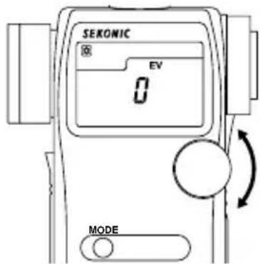 SEKONIC EV 0 MODE