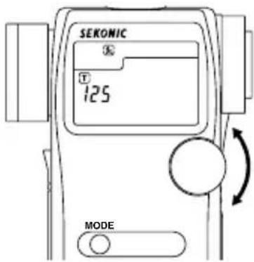 SEKONIC ⑤ ① 125 MODE
