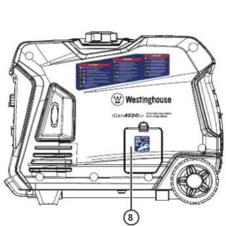 Westinghouse iGen4500cv 8