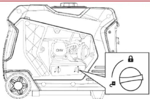 WESTINGHOUSE iGen5000cv - COUVERCLE DE SERVICE DU MOTEUR - 2
