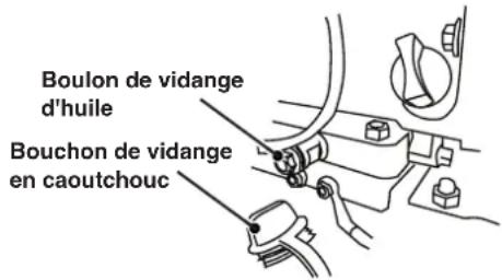 Boulon de vidange d'huile Bouchon de vidange en caoutchouc