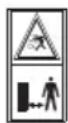Flex GBL 790 18-EC - Symbols on the machine - 2