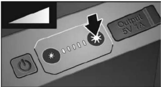 Flex CL 10000 10.8/18.0 - Ein- und Ausschalten - 2