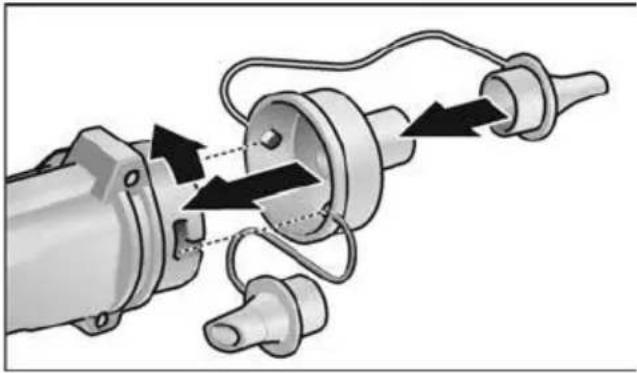 Flex BW 18.0-EC - Felszerelés a bajonettzárra - 1