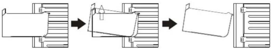 VEDETTE VFD330NFEW - Disassemble the bottom drawer - 3