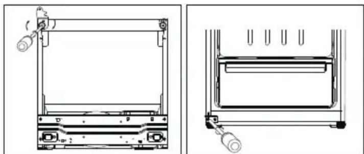 VEDETTE VFD330NFEW - Réversibilité de la porte - 9