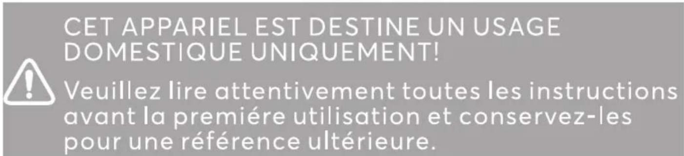 VEDETTE VFD330NFEW - Table des matières - 1