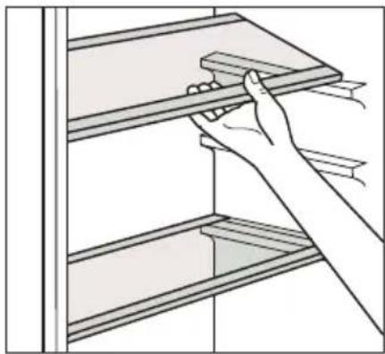 VEDETTE VFD330NFEW - Disassemble the bottom drawer - 1