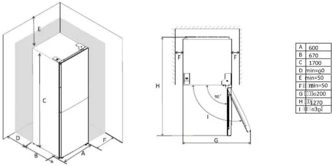 VEDETTE VFD330NFEW - Réversibilité de la porte - 14