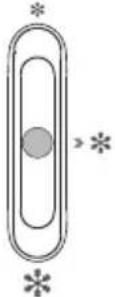VEDETTE VFC250EX - Temperature setting of the Freezer Compartment The freezer temperature setting slider - 2