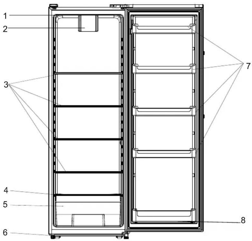 VEDETTE VFM335BREW - STRUCTURE ILLUSTRATION - 1