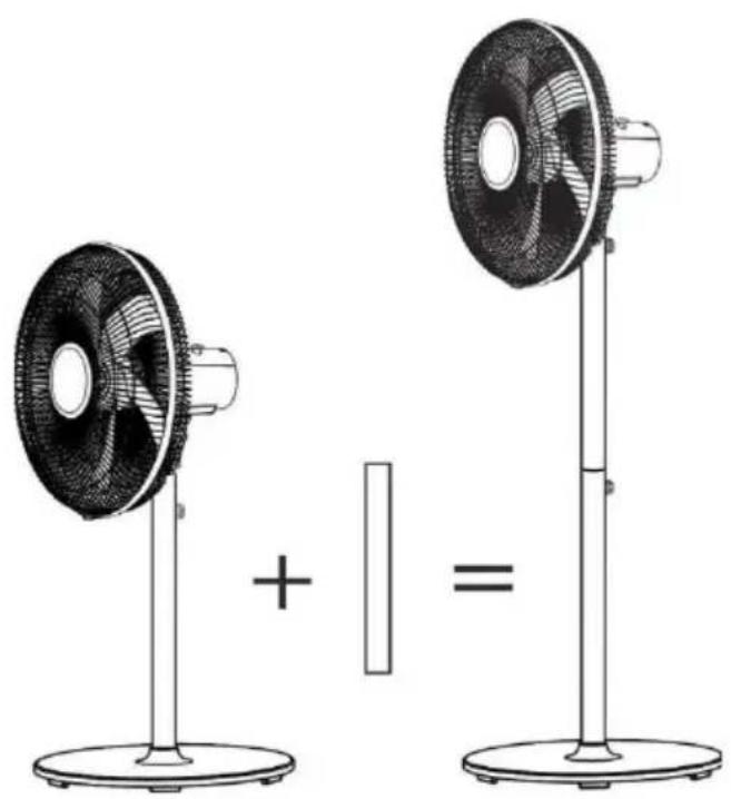 Be Cool BC40STTI2202 - Stand- und Tischventilator BC40STTI2201 & BC40STTI2202 - 1