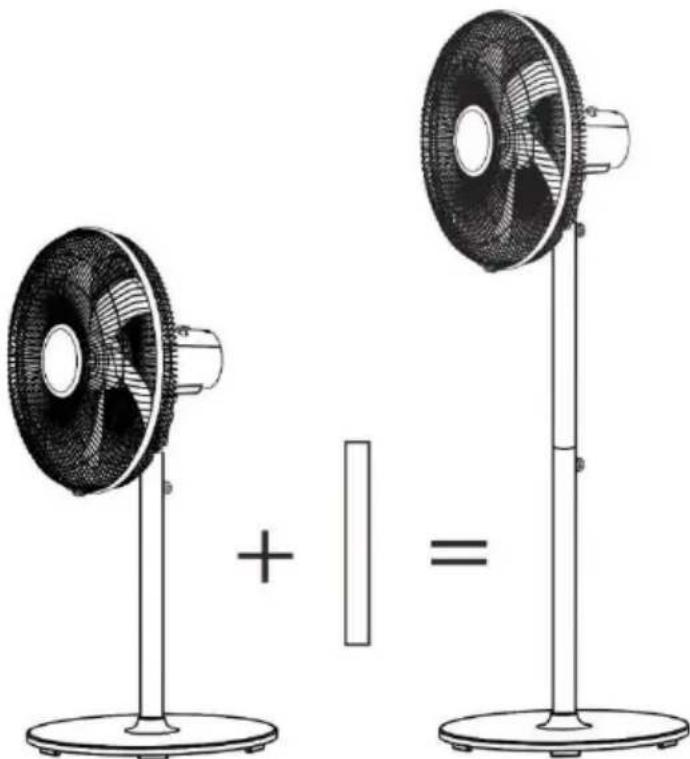 Be Cool BC40STTI2202 - Ventilatore da terra e da tavolo BC40STTI2201 & BC40STTI2202 - 1