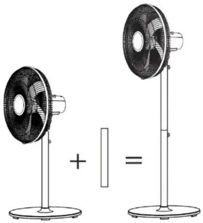 Be Cool BC40STTI2202 - Vloer- en tafelventilator BC40STTI2201 & BC40STTI2202 - 1