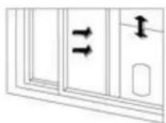 Be Cool BC9KL2201FW - Window rail installation - 2