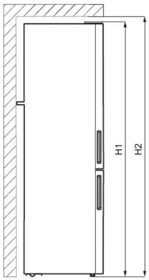 ELECTROLUX LNT7MC32X - Dimensioni - 1