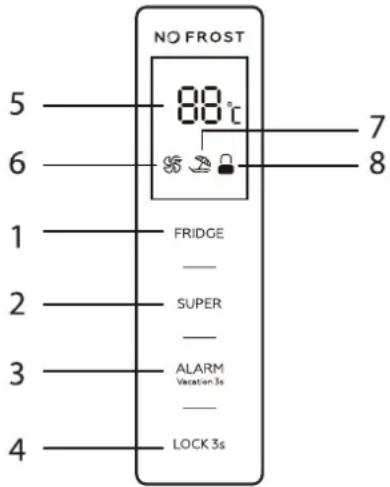 Wisberg WBKK185EW - - LED scherm - 1