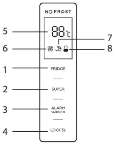 Wisberg WBKK185EW - - Écran LED - 1