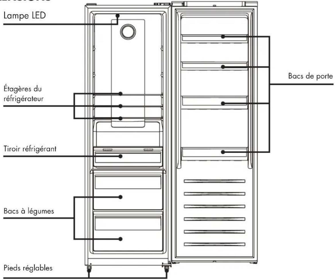 Wisberg WBKK185EW - DIMENSIONS - 1