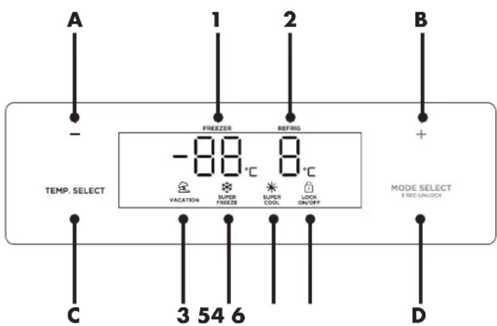 Wisberg WBSBS179AZ - CONTROL PANEL - 1