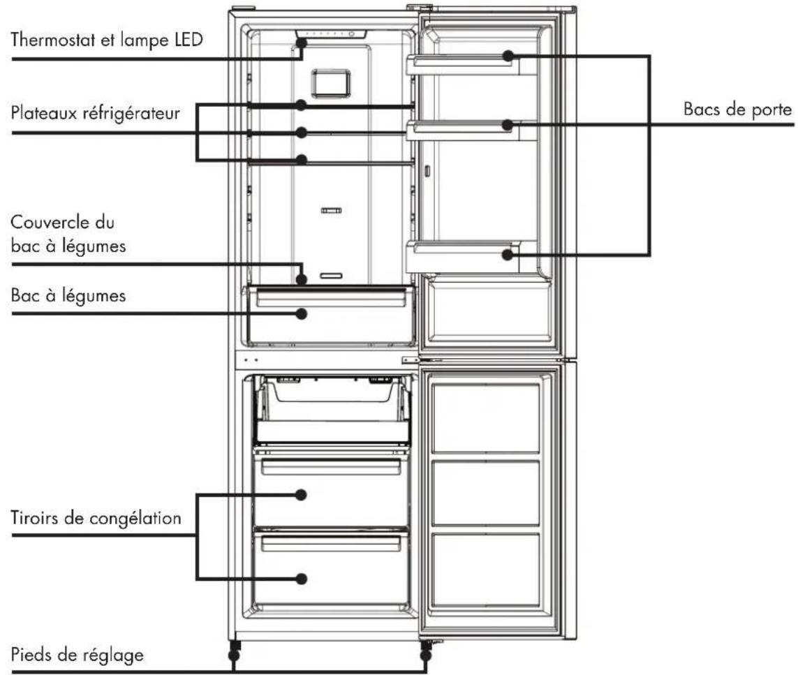 Wisberg WBKVC185CB - DIMENSIONS - 1