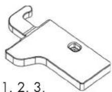 Wisberg WBKVC185CB - Pièces incluses (dans le sachet) : - 1