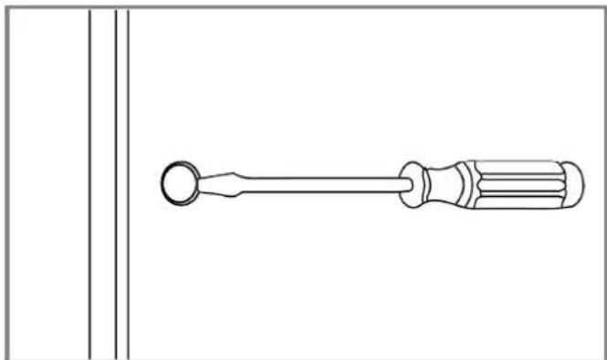 Wisberg WBVR186NFD - Install the handle - 1