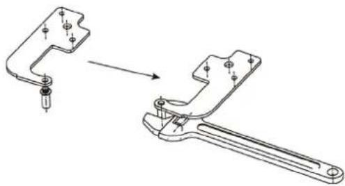 Wisberg WBKVC185CZ - INVERSION DU SENS DE ROTATION DE LA PORTE - 10
