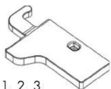 Wisberg WBKVC185CZ - Included parts (in bag): - 1