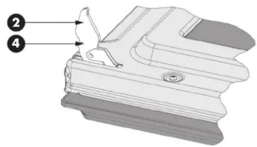 Fulgor Milano F4PDF366S1 - Para volver a colocar la puerta - 2