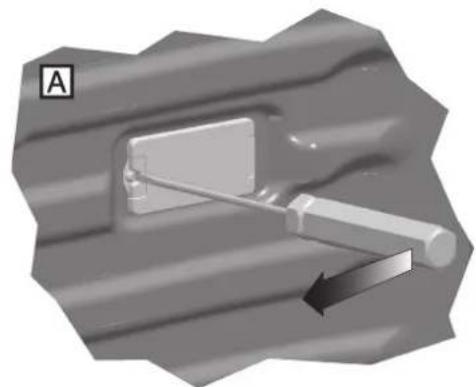 Fulgor Milano F4PDF366S1 - Remplazar la rejilla extensible: - 2