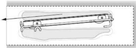 Fulgor Milano F4PDF366S1 - Retrait de la grille télescopique du four: - 3