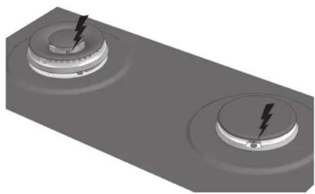 Fulgor Milano F4PDF366S1 - Electric gas ignition - 1