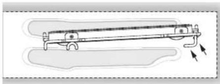 Fulgor Milano F4PDF366S1 - Sacar la rejilla extensible del horno: - 2
