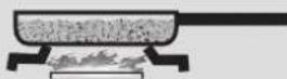 Fulgor Milano F4PDF366S1 - Remplazar la rejilla extensible: - 6