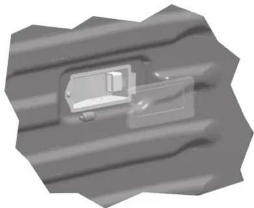 Fulgor Milano F4PDF366S1 - Remplazar la rejilla extensible: - 3
