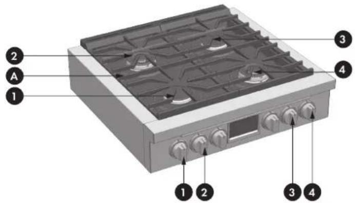 Fulgor Milano F4PDF366S1 - FR 25 - Caractéristiques de Votre Table de Cuisson - 1