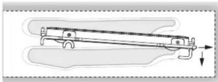 Fulgor Milano F4PDF366S1 - Sacar la rejilla extensible del horno: - 5