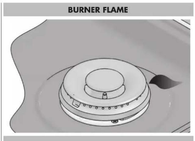 Fulgor Milano F6GRT486GS1 - Burner base and injector - 1