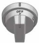 Fulgor Milano F6GRT486GS1 - BOTON DEL QUEMADOR DE LA PLANCHA - 2